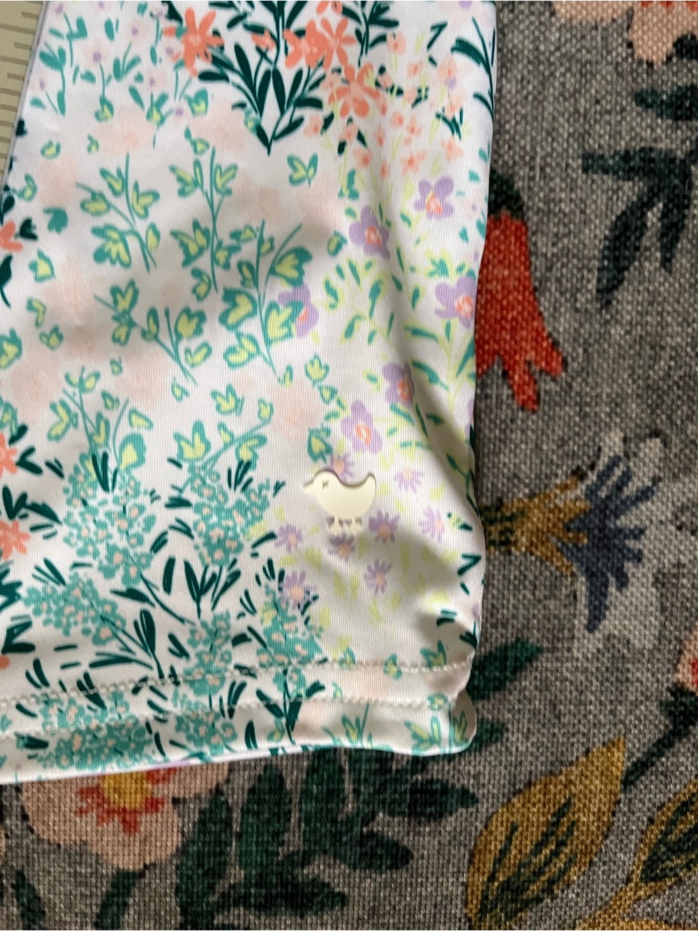 NWT Bad Birdie ladies UV quarter zip - Spring has Sprung size small - Picture 3 of 14